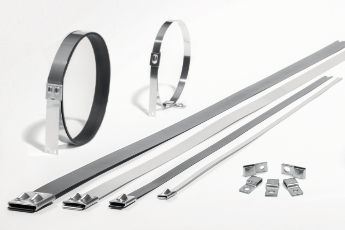 Série MBT-acier-bille-verrouillage-gamme de colliers en acier-inox