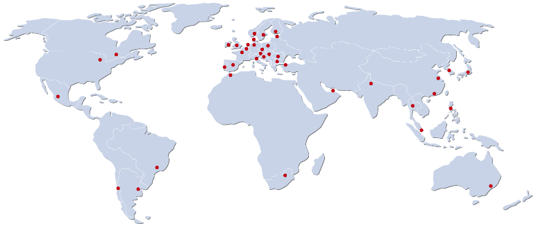 L'entreprise HellermannTyton dans le monde