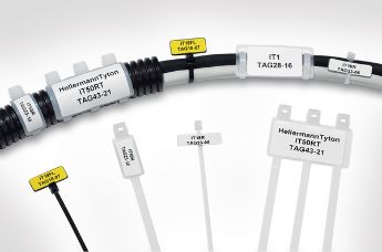 Marquage industriel, étiquettes de câbles électriques