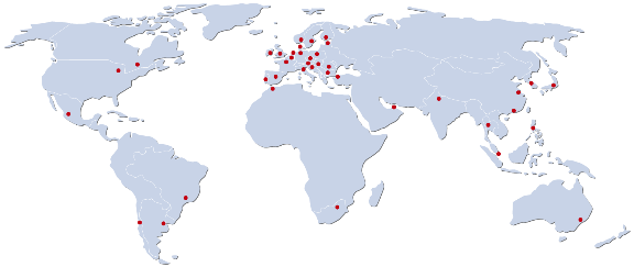 L'entreprise HellermannTyton dans le monde
