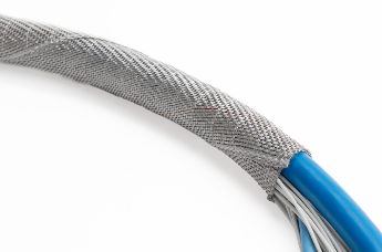 Gaine tissée auto-enveloppante pour protection EMI
