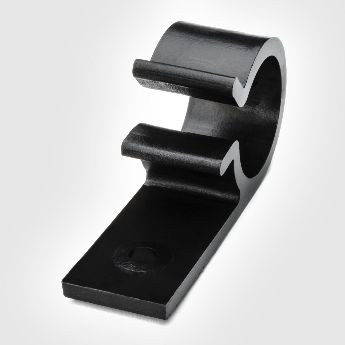 Clips de fixation à visser pour les câbles lourds