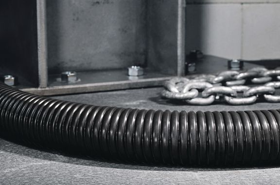 PCS - Gaine en acier galvanisé, revêtement PVC