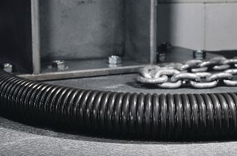 PCS - Gaine en acier galvanisé, revêtement PVC