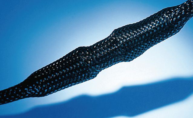 Gaine tressée standard de protection des câbles en polyester HelaGaine HEGP