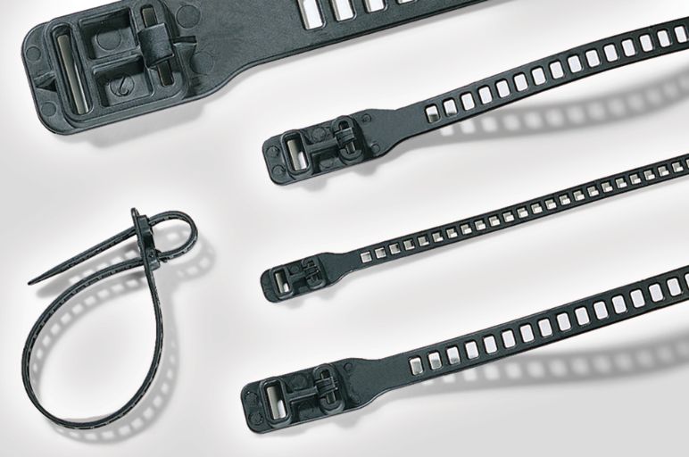Collier de serrage de câbles détachable et attache-câble réutilisable