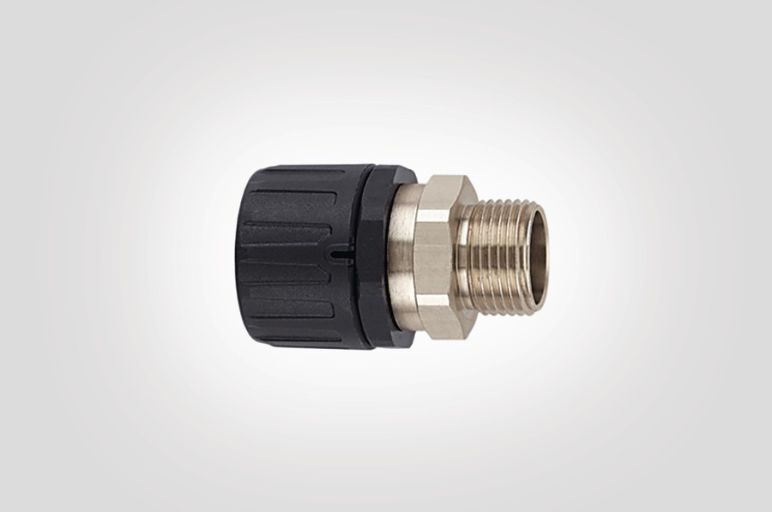 HelaGuard HG-SM Raccords plastiques avec filetage externe tournant, IP66 pour gaine annelée