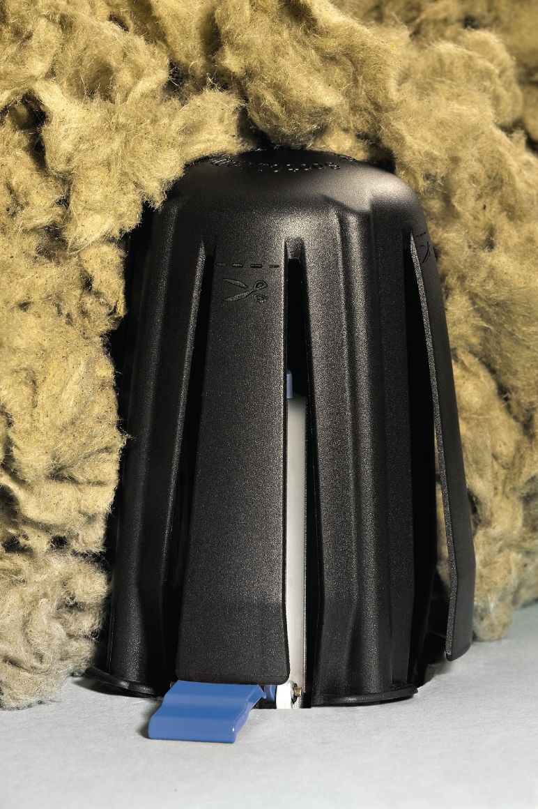 Protecteur pour spot encastrable SpotClip-II, protection pour spot encastrable, protection pour spots à encastrer et cloches de protection pour les installations électriques