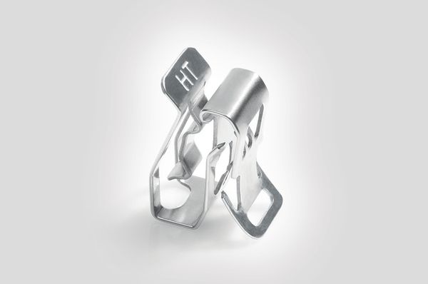 Clip métallique pour bord de tôle