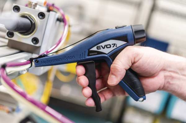 Pour les colliers de serrage en plastique : EVO7i et EVO9i - coupe des colliers de serrage