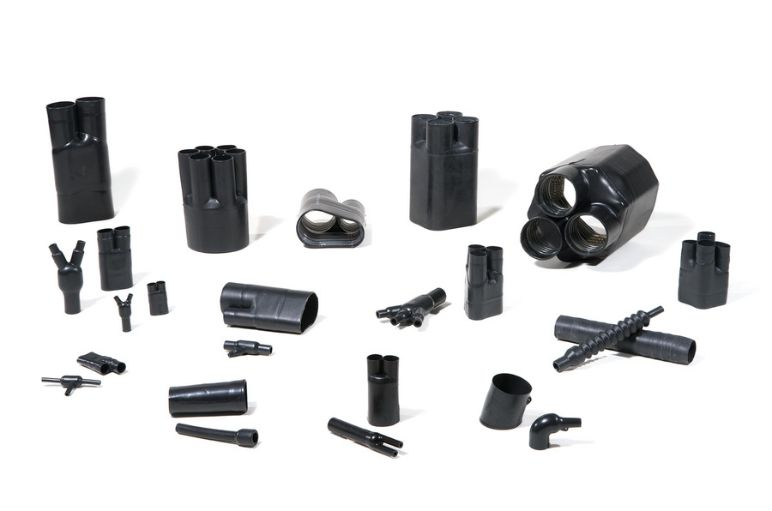Pièce moulée thermorétractable