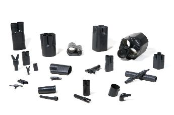 Pièce moulée thermorétractable