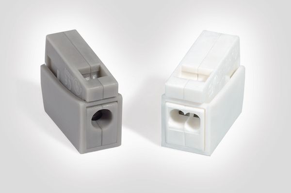 Bornes de raccordement luminaire installation électrique pour électricien