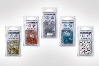 Les bornes de raccordement Helacon Plus Mini et HelaCon Plus Lux sont désormais disponibles dans des blisters pratiques.