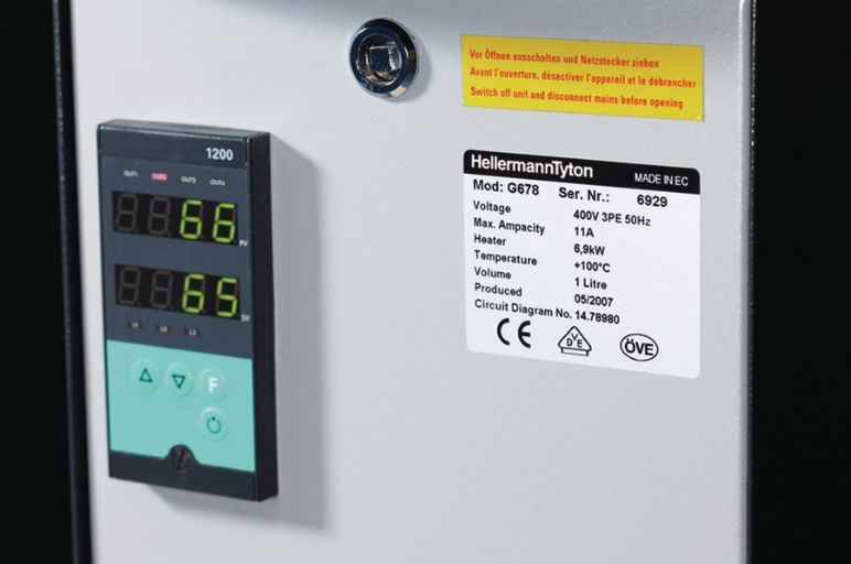 Etiquettes d’identification des immobilisations industrielles
