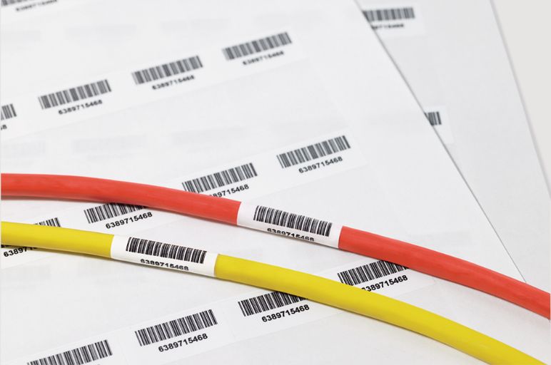 Etiquettes impression laser laminées, laminage d'étiquettes