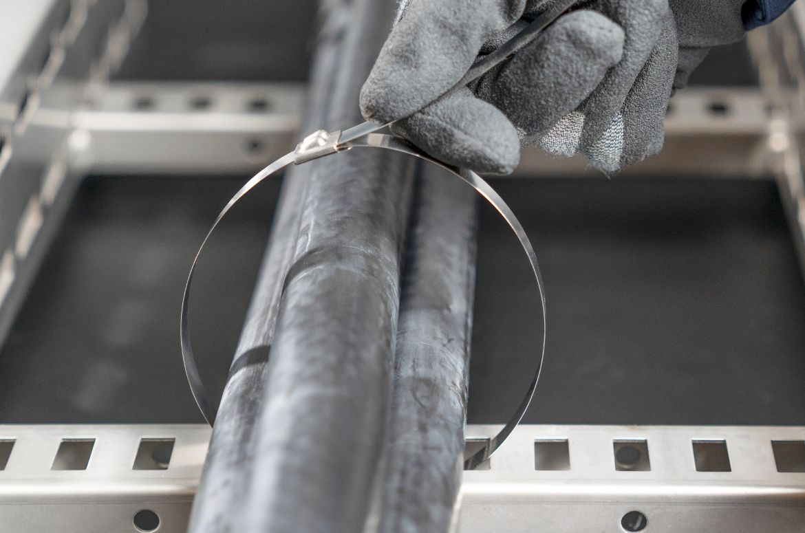 Colliers métalliques en acier inoxydable MBT