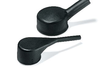 Pièces thermorétractables à angle droit - Helashrink série 1100, avec lèvre, à encombrement réduit, fort taux de rétreint, homologuées VG