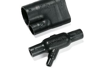 Pièces de dérivation thermorétractables en T - Helashrink série 1300, 30° et 45°, homologuées VG