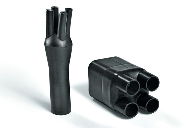 Pièces de dérivation thermorétractables, 4 sorties, - Helashrink série 400 homologuées VG