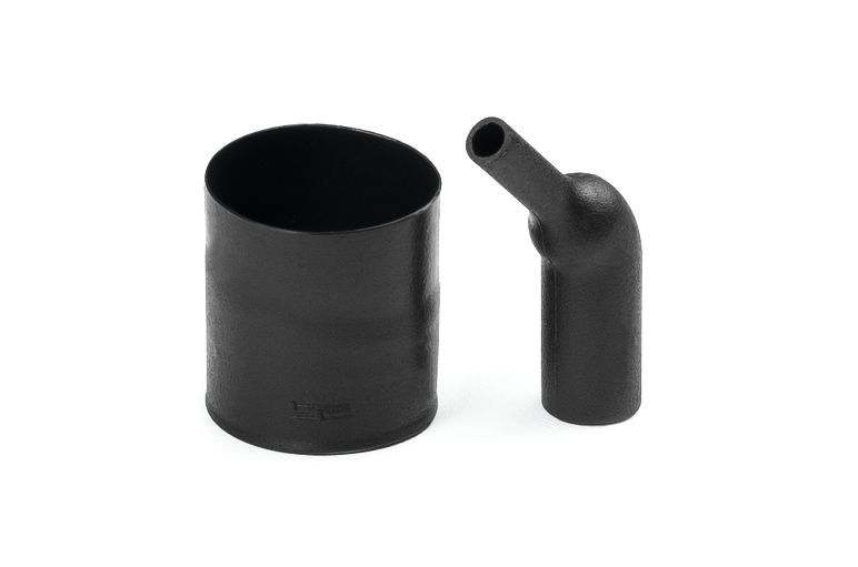 Pièces thermorétractables - Helashrink série 1800, avec lèvre, avec angle à 45°