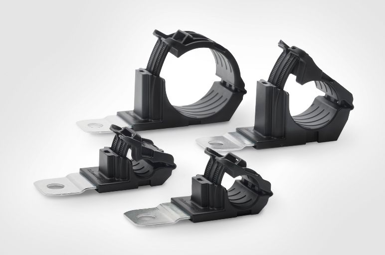 Ratchet P-Clamp réduit le nombre de pièces à stocker et est disponible en 4 tailles.