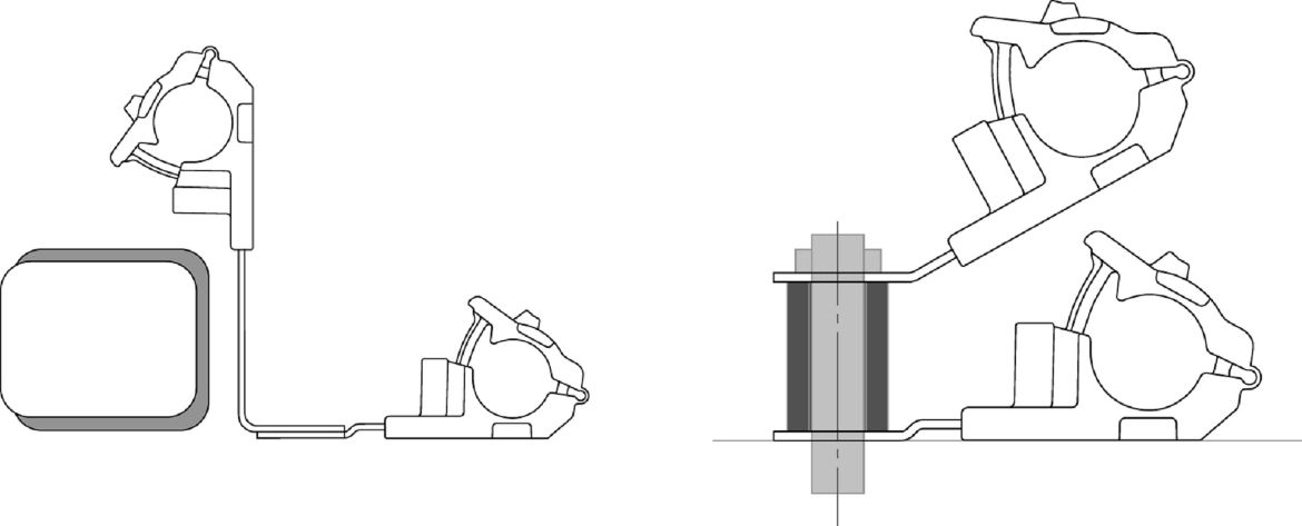 Ratchet P-Clamp configurations