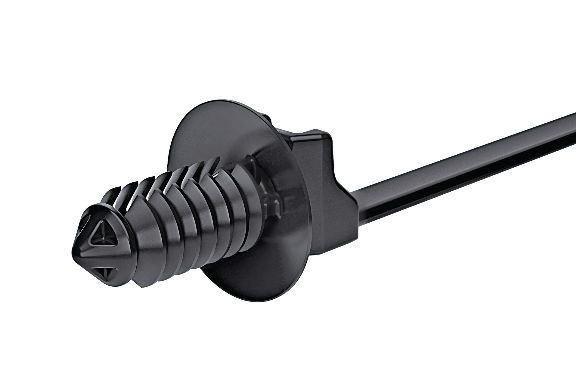 T50SOSFT6LG-E2, lanières de fixation pour trous circulaires : peuvent être utilisées sur différents types de supports