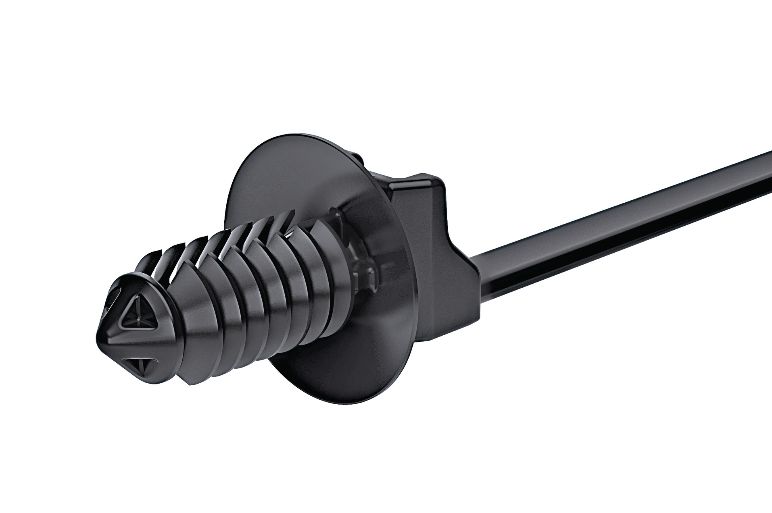 T50SOSFT6LG-E2, lanières de fixation pour trous circulaires : peuvent être utilisées sur différents types de supports