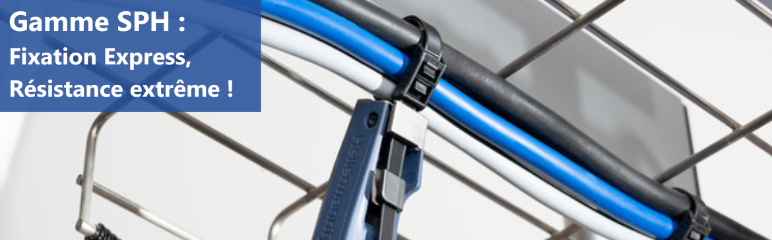Collier de fixation SPH installé sur un chantier