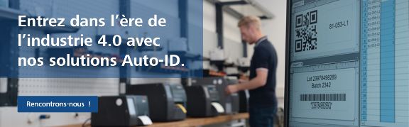 Nos solutions d'identification intelligentes pour vous accompagner vers l'industrie 4.0
