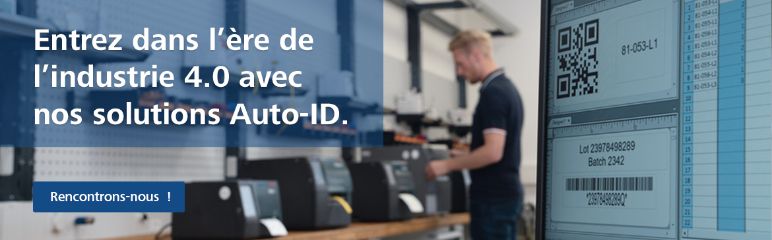 Nos solutions d'identification intelligentes pour vous accompagner vers l'industrie 4.0