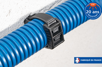 colliers d'installation SPH en application avec 'outil de pose EVO9i