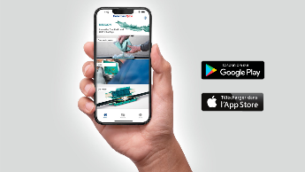 Ecran de l'application RELICON